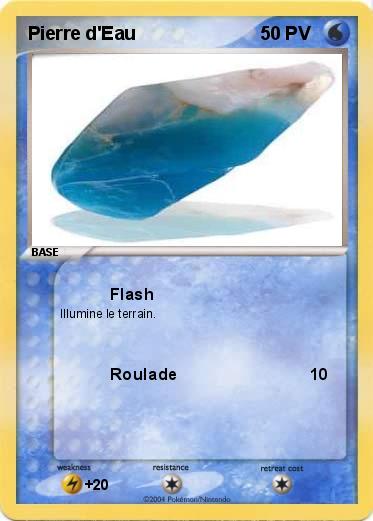 Pokemon Pierre d'Eau 