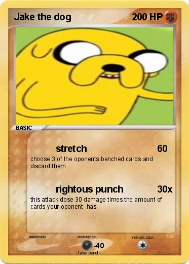 Pokemon Jake the dog