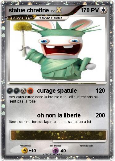 Pokemon statue chretine