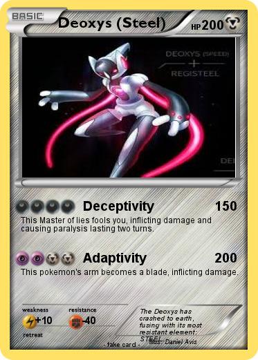 Pokemon Deoxys (Steel)