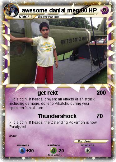 Pokemon awesome danial mega