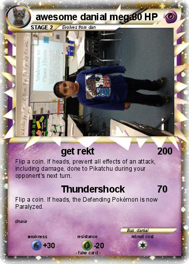 Pokemon awesome danial mega