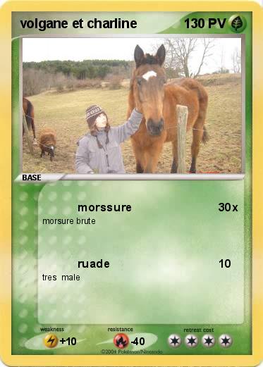 Pokemon volgane et charline