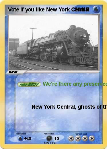Pokemon Vote if you like New York Central