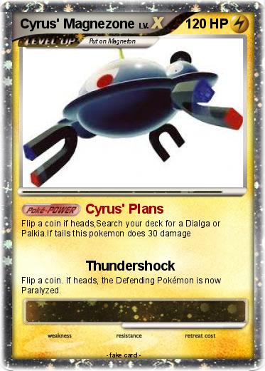 Pokemon Cyrus' Magnezone