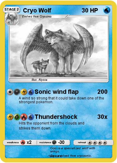 Pokemon Cryo Wolf
