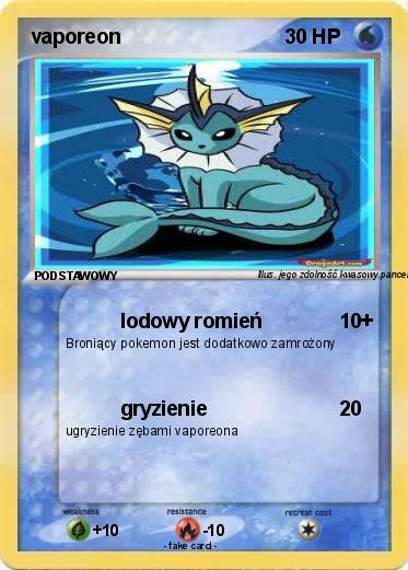 Pokemon vaporeon