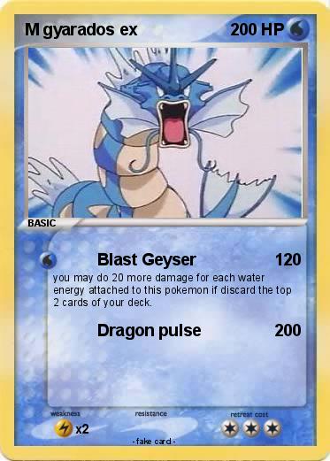 Pokemon M gyarados ex