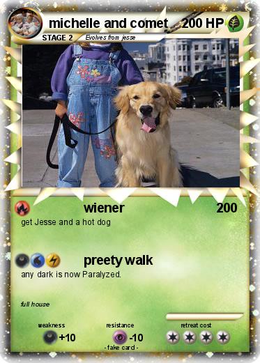 Pokemon michelle and comet