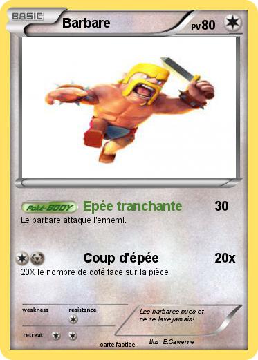Pokemon Barbare