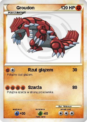 Pokemon Groudon
