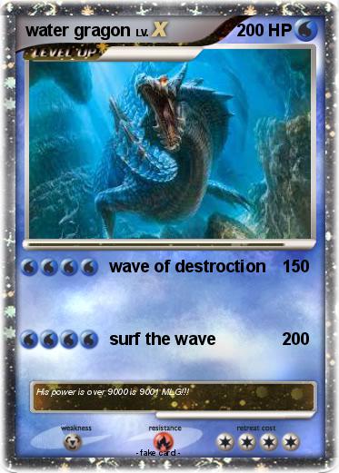 Pokemon water gragon