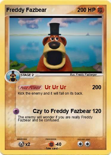 Pokemon Freddy Fazbear