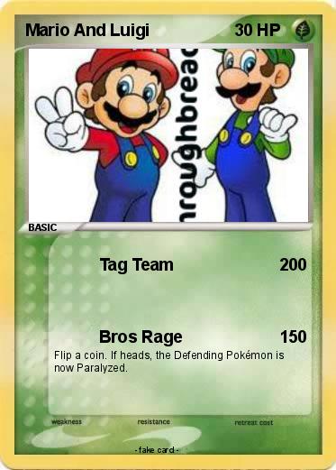 Pokemon Mario And Luigi