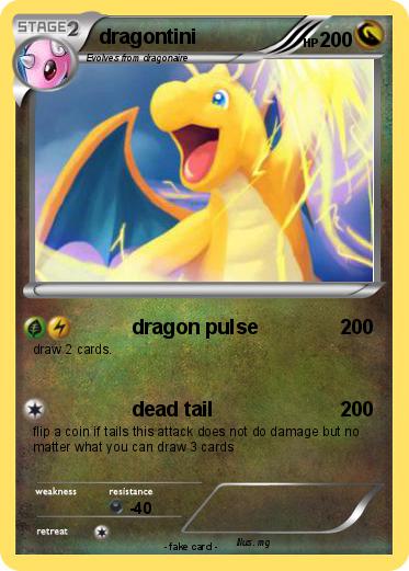 Pokemon dragontini