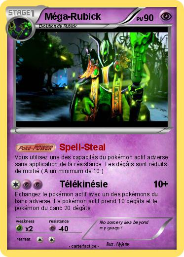 Pokemon Méga-Rubick