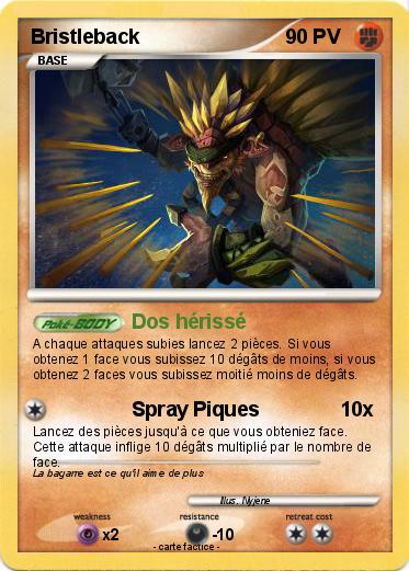 Pokemon Bristleback