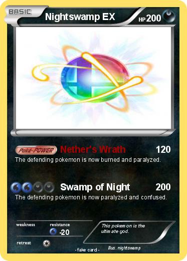 Pokemon Nightswamp EX