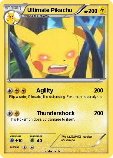 Pokemon Ultimate Pikachu