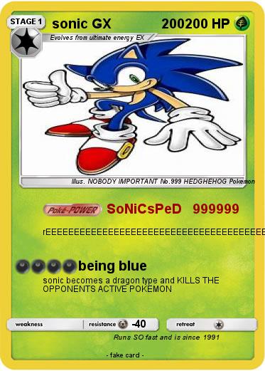 Pokemon sonic GX              200