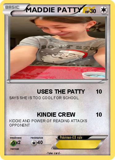 Pokemon MADDIE PATTY
