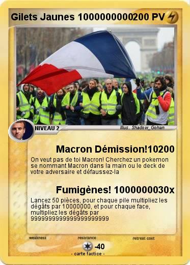 Pokemon Gilets Jaunes 1000000000