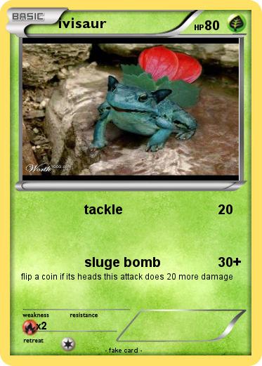 Pokemon ivisaur