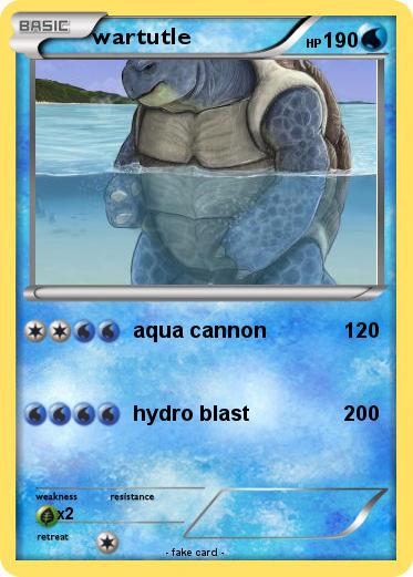 Pokemon wartutle