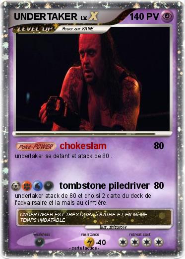 Pokemon UNDERTAKER