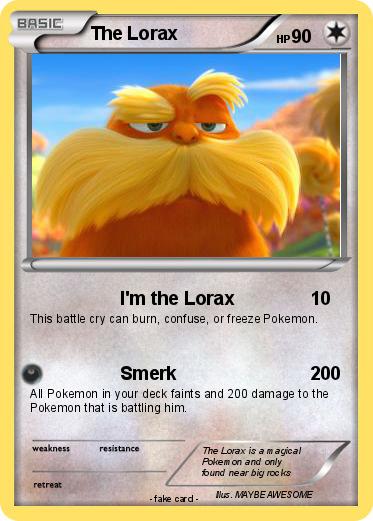 Pokemon The Lorax