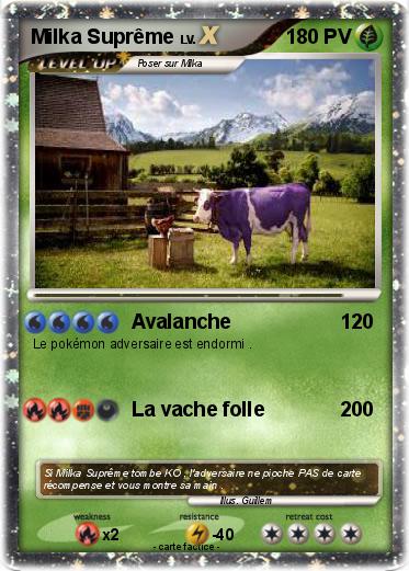 Pokemon Milka Suprême