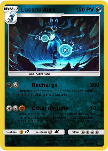 Pokemon Lucario Aura