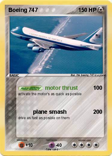 Pokemon Boeing 747