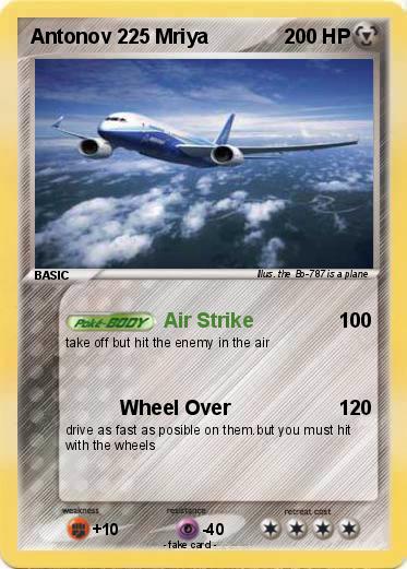 Pokemon Antonov 225 Mriya