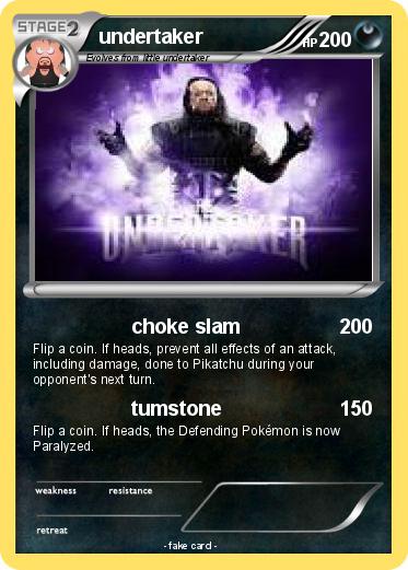 Pokemon undertaker
