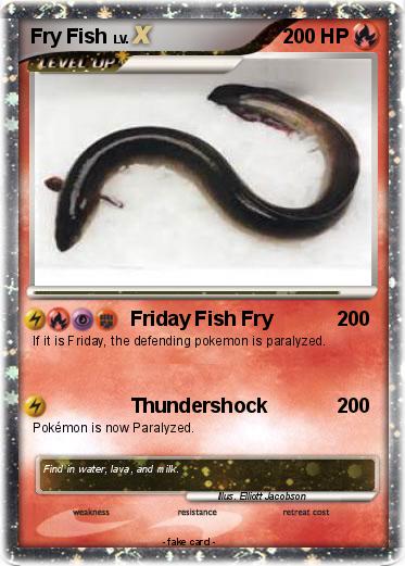 Pokemon Fry Fish