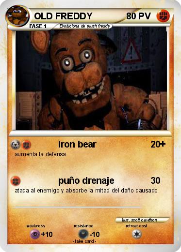 Pokemon OLD FREDDY