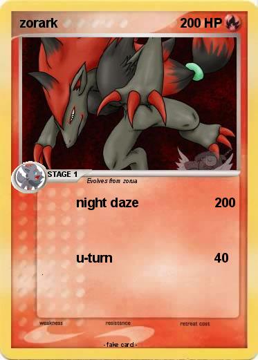 Pokemon zorark