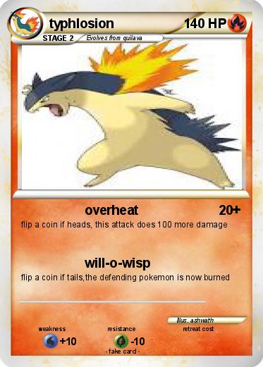 Pokemon typhlosion