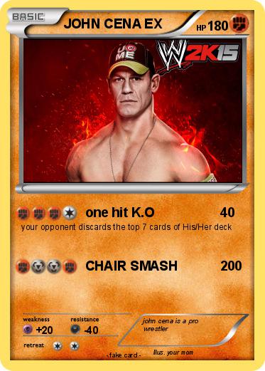 Pokemon JOHN CENA EX