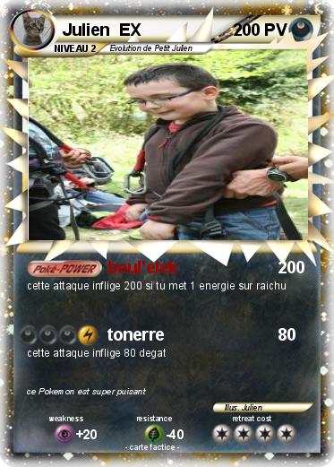 Pokemon Julien  EX