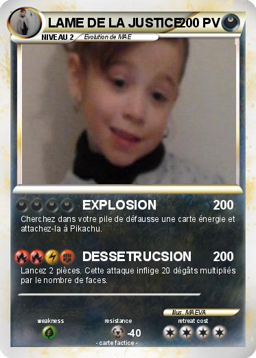 Pokemon LAME DE LA JUSTICE
