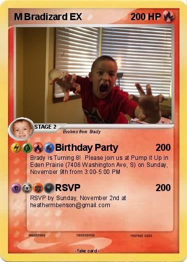 Pokemon M Bradizard EX