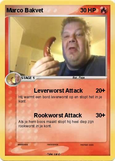 Pokemon Marco Bakvet
