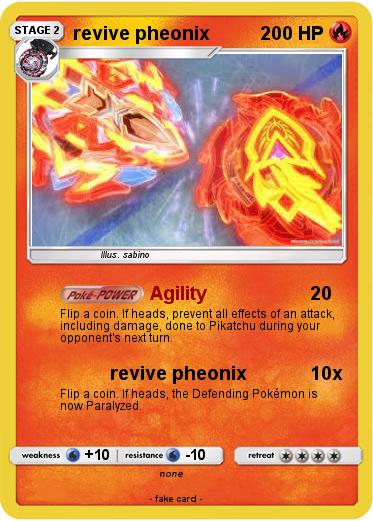 Pokemon revive pheonix