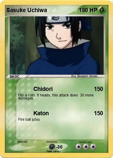 Pokemon Sasuke Uchiwa