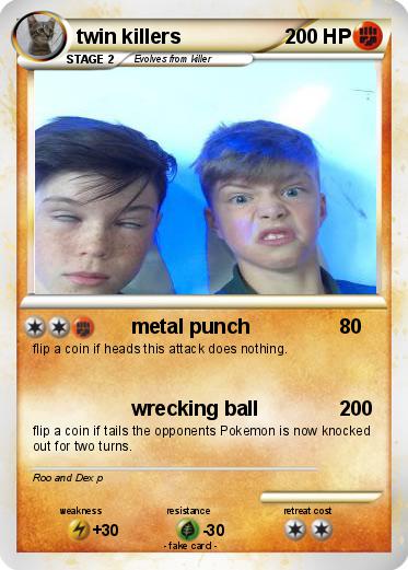 Pokemon twin killers