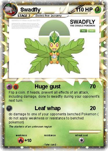Pokemon Swadfly