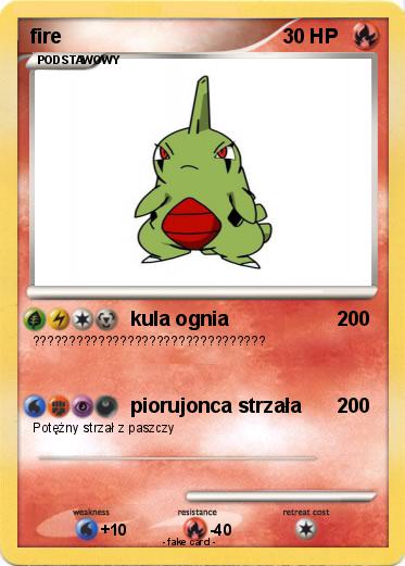 Pokemon fire