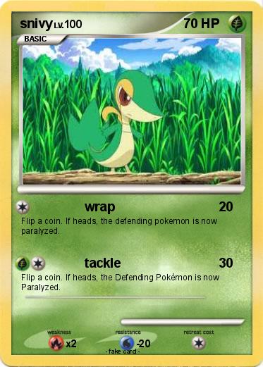Pokemon snivy